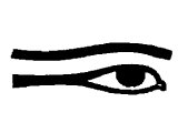 Eye from an Egytian illustration